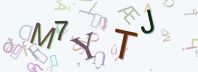 This is a captcha-picture. It is used to prevent mass-access by robots. (see: www.captcha.net)